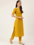 MUSTARD VNECK