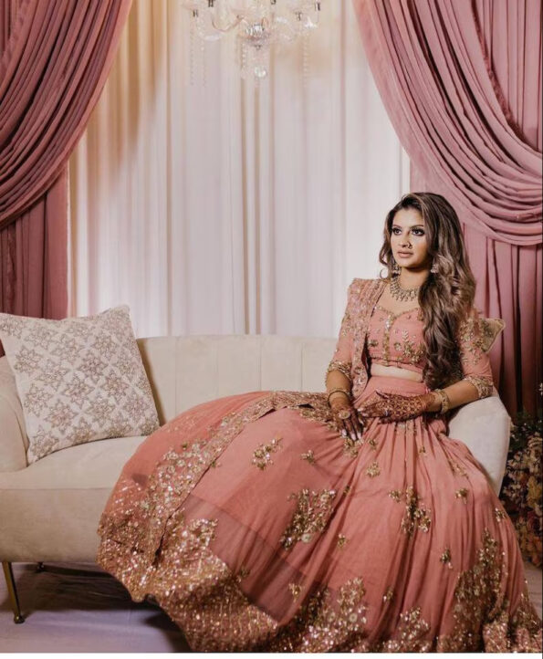 Pink lehnga